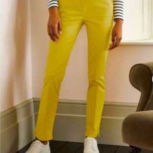 Boden chartreuse Richmond pant